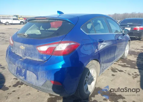 2018 Chevrolet Cruze Lt Auto из США, поврежденный, VIN 3G1BE6SM0JS649989